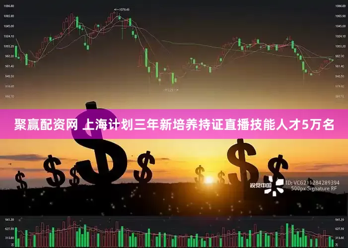 聚赢配资网 上海计划三年新培养持证直播技能人才5万名