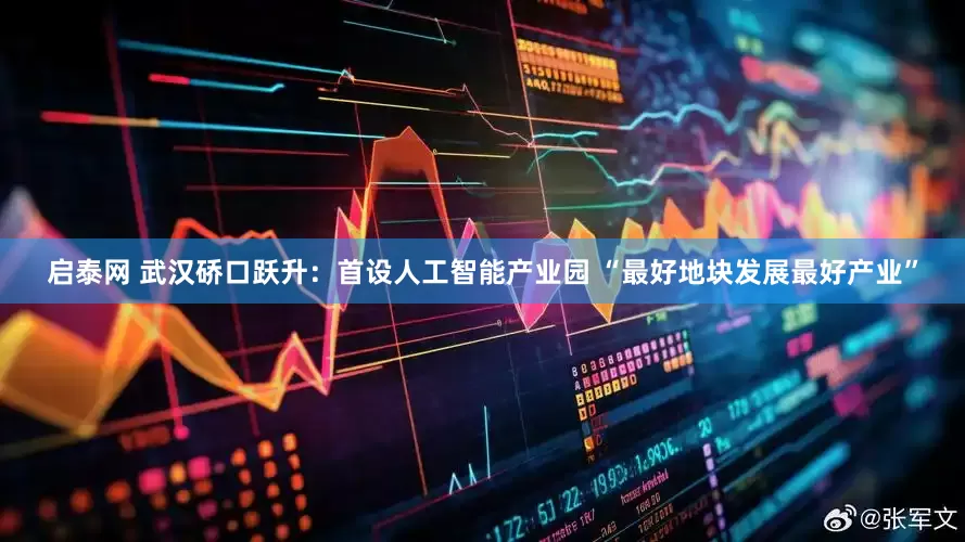 启泰网 武汉硚口跃升：首设人工智能产业园 “最好地块发展最好产业”